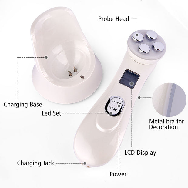 5 in 1 LED Skin Tightening Device